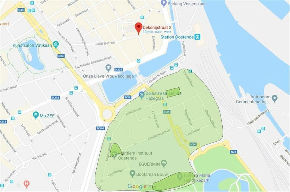 Appartement Aan Zee 奥斯滕德 外观 照片